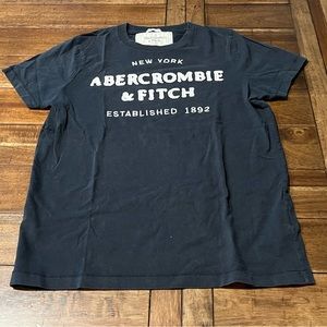 Abercrombie black t-shirt EUC